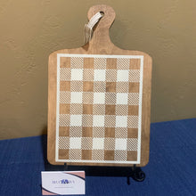 Load image into Gallery viewer, Decorative Wood Cutting Board // Large Square